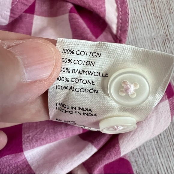 MAEVE The Bennet Sundown Button Down Shirt Medium - Picture 8 of 8